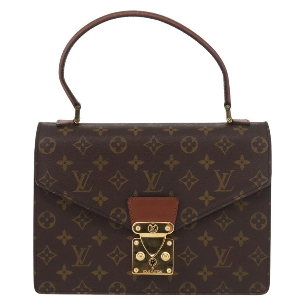 Louis Vuitton Monogram Concorde Handbag Brown